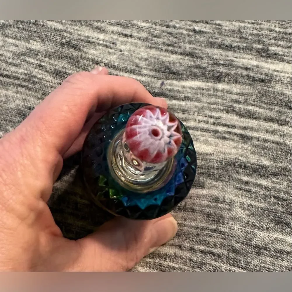 Vintage Hand Painted MURANO‎ Glass Venezia Bell 4.8